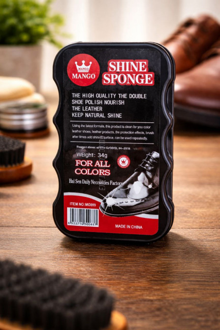 Губка для обуви, полировка и блеск 37 гр.