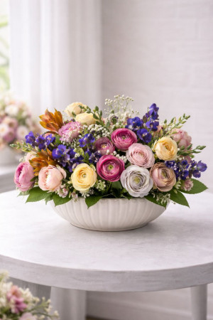 Букет 5-6 бутонов 28 см.1 шт.