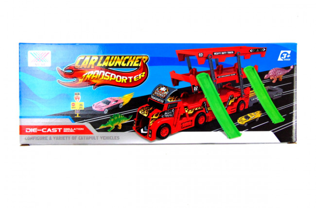 Автовоз + 8 машинок