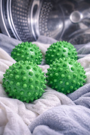 Мячик для стирки белья и пуховиков 7 см.1 шт.