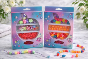 Набор для творчества Браслетики 30-38 элементов 9*16*2 см.