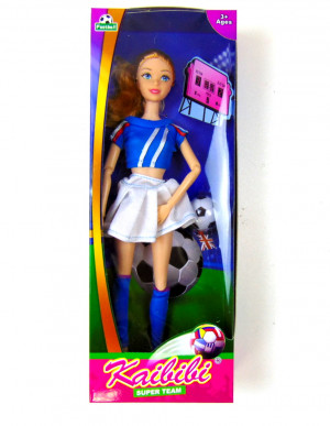 Игрушка Кукла Kaibibi Footboll 1 шт.5*12*33 см.Г