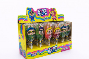 Карамель на палочке "ЛАБУ КЛАБ" 13гр,1 шт./30шт,в коробке/