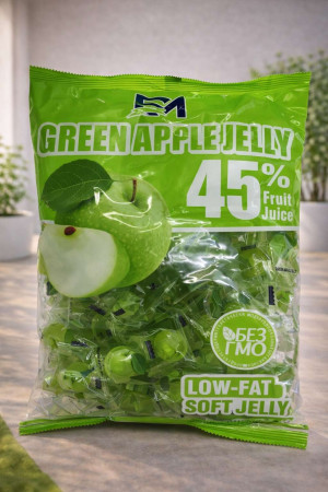 Конфеты желейные Яблоко1 кг.