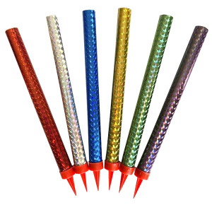 Свеча фонтан 18 см.6 шт.