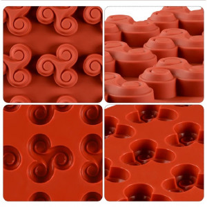 Форма силиконовая для печенья,льда или шоколада  21*30 см.1 шт.