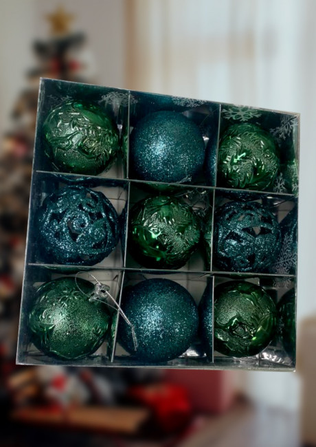 Набор шаров 9 шт.5 см.