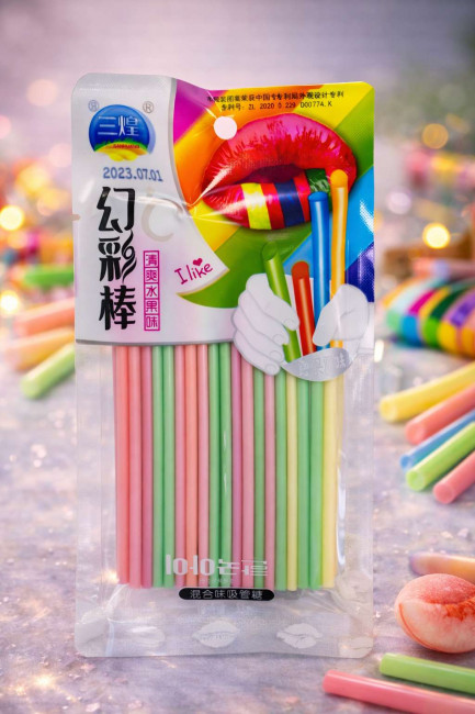 Кекс с глазурью банановой начинкой и цветным драже 40 гр./24 шт.в коробке/1 шт.