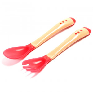 Ложка и вилка для малышей  2 шт.