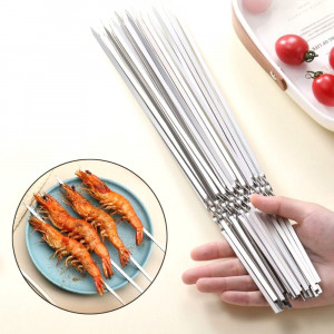 Набор шампуров металл 15 шт.28 см./500 шт.коробка/