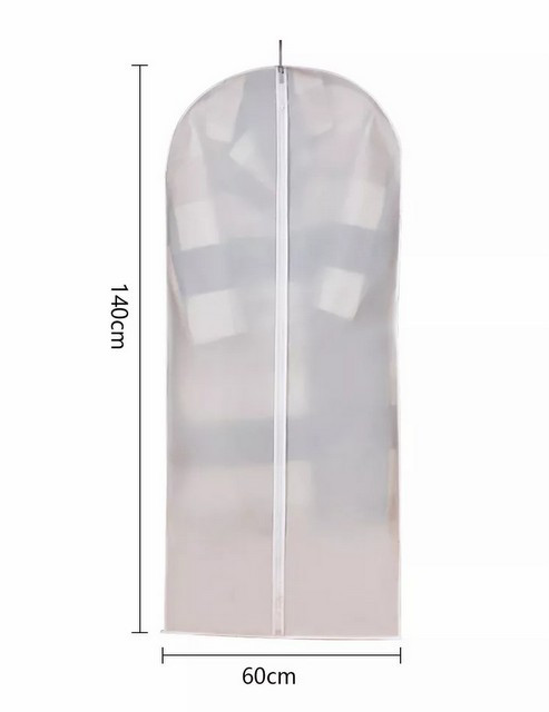 Чехол для одежды на молнии 60*140 см.