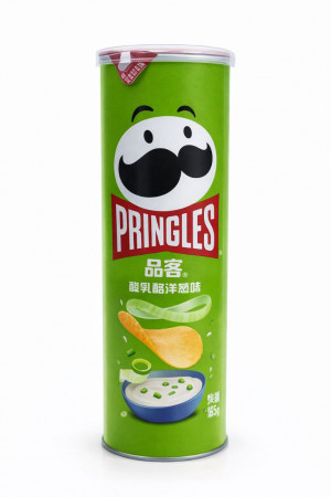 Чипсы-сырный  вкус с ароматом лука"Пинкe"110g