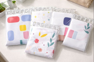 Штора для ванной комнаты в ассортименте 180*220 см.1 шт.