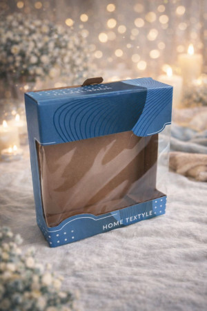 Коробка подарочная 18,5*19,5*6 см.1 шт.