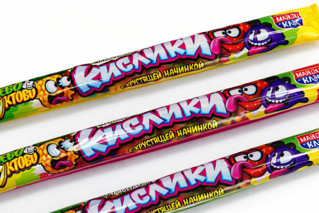 Жевательная конфета "Блек Челендж Фанты" с татуировкой 15гр*24шт