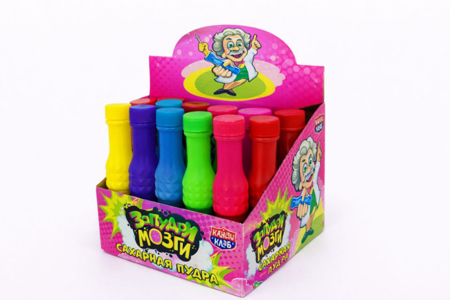 Сахарная пудра в бутылочках "Запудри мозги" 16гр*30шт