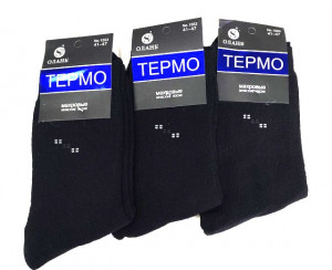 Носки мужские термо 80 % хлопок  р.41-47 / 12 пар в упаковке / 1 пара