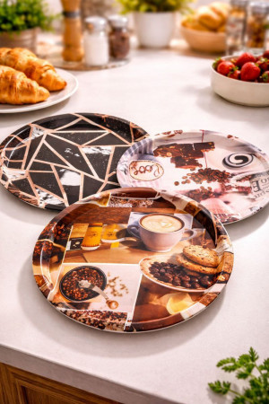 Поднос 30 см.1 шт.