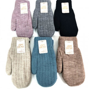 Варежки женские зимние 1 пара