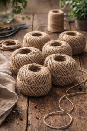 Шпагат джутовый натуральный 90 гр.1 шт./12 шт.упаковка/