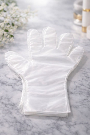 Перчатки одноразовые утолщенные прочные 100 шт.