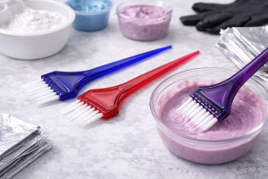 Кисть для окрашивания волос 23 см.1 шт.