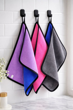 Салфетка микрофибра 30*40 см.1 шт.