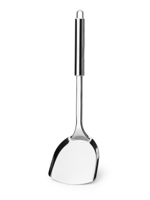 Лопатка кухонная металлическая 10*35 см.1 шт.