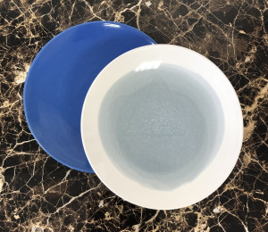 Тарелка стекло 2 сорт  20 см.1 шт./ 60 шт.в коробке/ 1 шт.