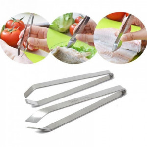 Пинцет для удаления костей из рыбы 12 см.1 шт./1000 шт.коробка/